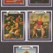 NIUE 1983 PICTURA CRACIUN RAFAEL ( 5 colite de lux dantelate ) MNH