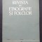 Revista de Etnografie si Folclor 1978, Tomul 23, Nr. 1