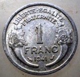 F.482 FRANTA WWII 1 FRANC 1941 1,6g RARA