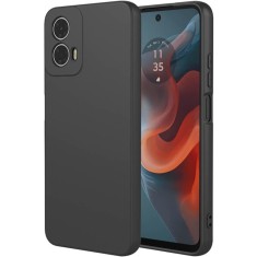 BestCase&reg; Husa pentru Motorola Moto G45 din Silicon Ultra Slim, Negru mat
