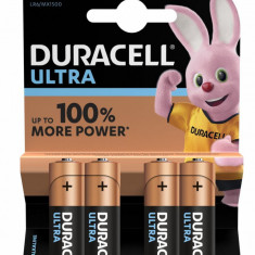 Baterie Duracell Ultra AA R6 1,5V alcalina set 4 buc.
