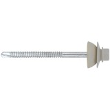 Surub autoforant, cu cap hexagonal, din otel, Friulsider, 6.3 x 140 mm