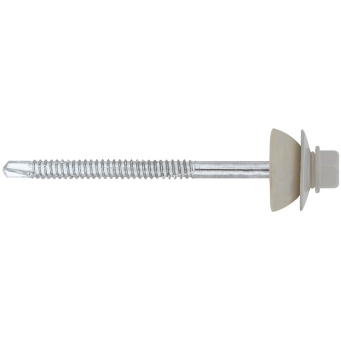 Surub autoforant, cu cap hexagonal, din otel, Friulsider, 6.3 x 140 mm