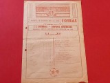 Program meci fotbal PETROLUL PLOIESTI - CORVINUL HUNEDOARA (29.10.1989)