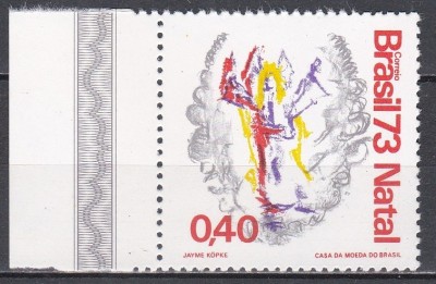 Brazilia 1973 - Crăciun, MNH foto