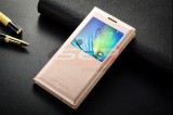 Toc FlipCover EasyView Leather Samsung Galaxy Ace 4 G313F / G318 GOLD (capac)