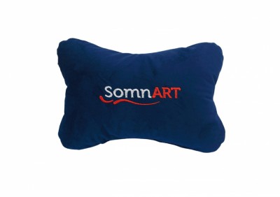 Perna Somnart pentru tetiera, albastru, dimensiune 32x23 foto