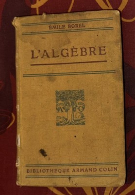 L Alg&amp;egrave;bre / Emile Borel foto
