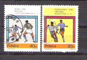 Poland 1966 CM Footbal, used A.57 foto