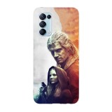 Husa compatibila cu Oppo A54 5G, Viceversa, model Henry Cavill The Witcher, Silicon, TPU, Transparent, Carcasa