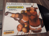 VINIL CLAUDIO VILLA GREATEST HITS ELECTRECORD EDE 02693 DISC STARE FB