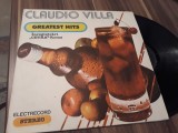 VINIL CLAUDIO VILLA GREATEST HITS ELECTRECORD EDE 02693 DISC STARE FB