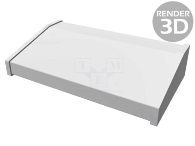 Carcasă desktop aluminiu HAMMOND 1456 356x211x76mm albastru foto