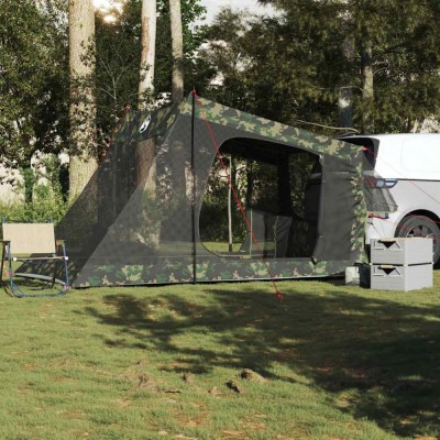 vidaXL Cort auto pentru 2 persoane, camuflaj, rezistent la apă foto