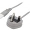 Cablu Alimentare 5m Gri PVC 3A