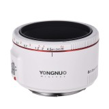 Cumpara ieftin Yongnuo YN 50mm f1.8 II Alb pentru Canon EOS DESIGILAT