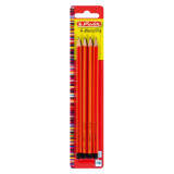 Creion Grafit Mina Hb Lacuit Set4, Herlitz