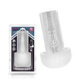 Cumpara ieftin Pompa manuala Justforme pentru masturbare, efect de aspiratie, material TPE realist, compatibila cu pompe AT (fara RX11)