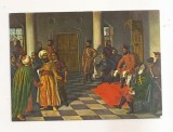 RF167 - Carte Postala - Vlad Tepes si solii Turci - Theodor Aman, necirculata 1975