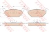 Set placute frana,frana disc VW BEETLE (5C1) (2011 - 2016) TRW GDB1984