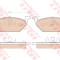 Set placute frana,frana disc VW UP (2011 - 2016) TRW GDB1984