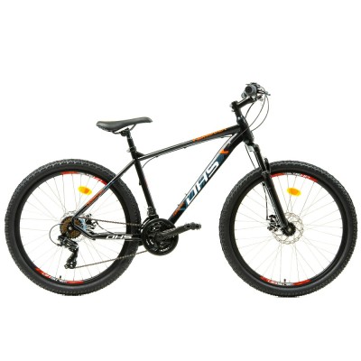 Bicicleta Mtb Dhs 2605 - 26 inch, M, Negru/Rosu Ultimate FactoryBikes foto