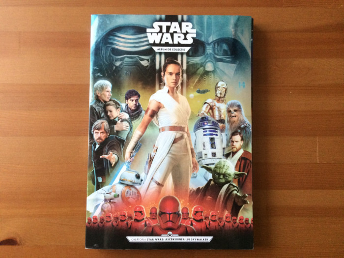Star Wars Ascensiunea lui Skywalker album de colectie Razboiul Stelelor complet