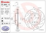 BREMBO 09.8952.1X XTRA LINE - Xtra Disc frana