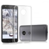 Cumpara ieftin Husa pentru Motorola Moto E4, Silicon, Transparent, 42350.03, Carcasa, Kwmobile