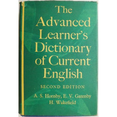 The Advanced Learner&#039;s Dictionary of Current English &ndash; A. S. Hornby