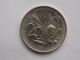 20 CENTS 1966 AFRICA DE SUD-SUID AFRIKA