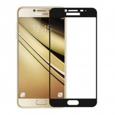 Folie sticla protectie Full Glue pentru Samsung Galaxy M20, Negru foto