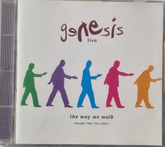 Genesis &lrm;&ndash; Live / The Way We Walk (Volume Two: The Longs) _ NM / Nm cd muzica rock clasic _ Virgin, Olanda, 1993