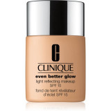 Clinique Even Better&trade; Glow Light Reflecting Makeup SPF 15 Fond de ten iluminator SPF 15 culoare CN 58 Honey 30 ml