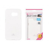 Husa Mercury Jelly Samsung G925 Galaxy S6 Edge Alb Blister