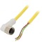 Cablu de conectare M12 3 PIN 2m IP67