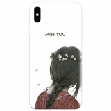 Husa silicon pentru Apple Iphone XS Max, Miss You