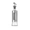 Dispenser pentru ulei, 300ml, argintiu, otel inoxidabil si sticla, scala de masurare, Inaltime de 24,5 cm, latime de 6,5 cm