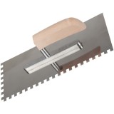 Evotools 676330 - Gletiera dintata 280x130 mm maner lemn
