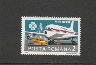ROMANIA 1983 LP 1079 ANUL MONDIAL AL COMUNICATIILOR MNH NESTAMPILAT foto