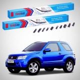 Cumpara ieftin Ștergătoare Suzuki Grand Vitara II JT 3 Uși 2005-2008 | Set Față Flat Premium &ndash; TeamCar&reg;