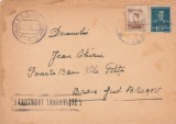 1944 Romania - Plic cu stampila provizorie rurala Oficiul PTT CORNEȘTI D&acirc;mbovita