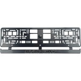 Set 2 bucati, suport numar inmatriculare Carbon, Stepway
