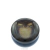 Cutie metalica de depozitare Eclectic Grumpy Owl