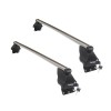Set bare transversale portbagaj din aluminiu marca Twinny Load TL A44, kit complet cu bare, suporti si antifurt cu cheie, Dacia Sandero 2, 2013-2021 A