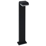 Cumpara ieftin Lampă LED pentru exterior, negru, 9 W, oval, vidaXL