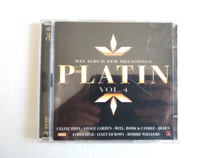 # Dublu CD: Platin Vol. 4, compilatie Electronic, Rock, Funk / Soul, Pop