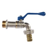Robinet Eolo anti-inghet 3/4&quot;, maneta aluminiu, cu portfurtun