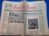ziarul romania libera 26 iunie 1991 - art. maria tanase,regele mihai se dastanuie