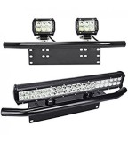 Cumpara ieftin Bullbar universal pentru montaj proiectoare Negru